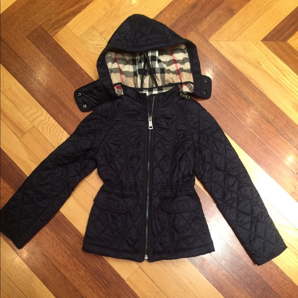 Burberry Girls Quilted Jacket